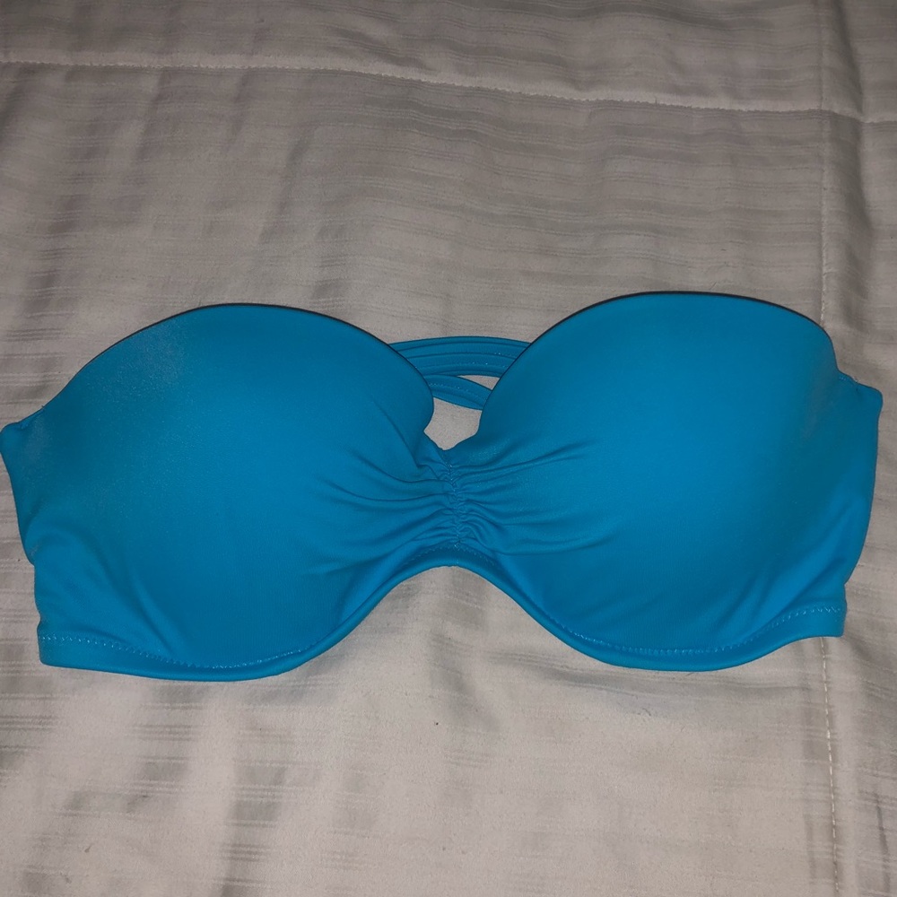 Victoria’s Secret Strapless Bandeau Swim Top